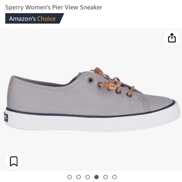 Sperry Women's Pier View Sneaker Core Grey - Picture 6 of 9